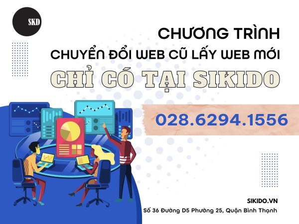 CHƯƠNG TRÌNH LẤY WEB CŨ ĐỔI WEB MỚI CHỈ CÓ TẠI SKD GROUP