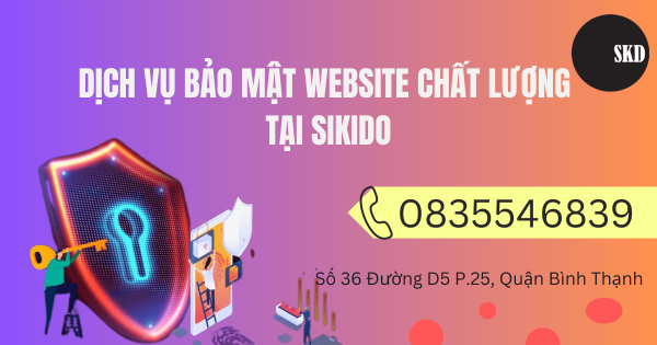 DỊCH VỤ BẢO MẬT WEBSITE CHẤT LƯỢNG TẠI SKD GROUP