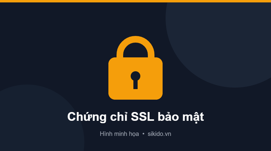 Chứng chỉ SSL bảo mật cho website bán hàng